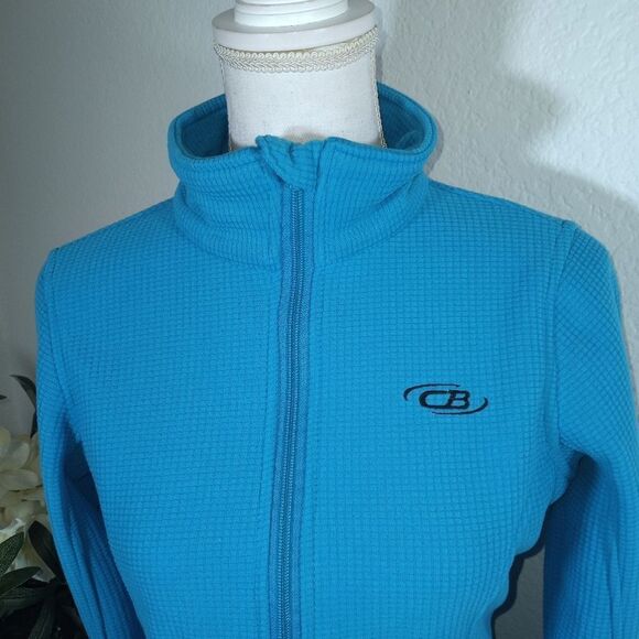 CB BLUE WORKOUT JACKET SZ.S EUC - Picture 3 of 6